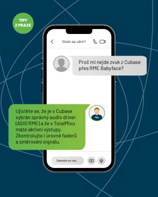 💡 Žádný zvuk z Cubase? Problém může být v ovladači nebo směrování. ––– 👉 Série TIPY Z PRAXE Reálné situace, skutečné...